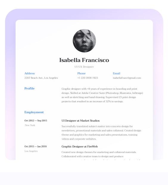 Resume Example